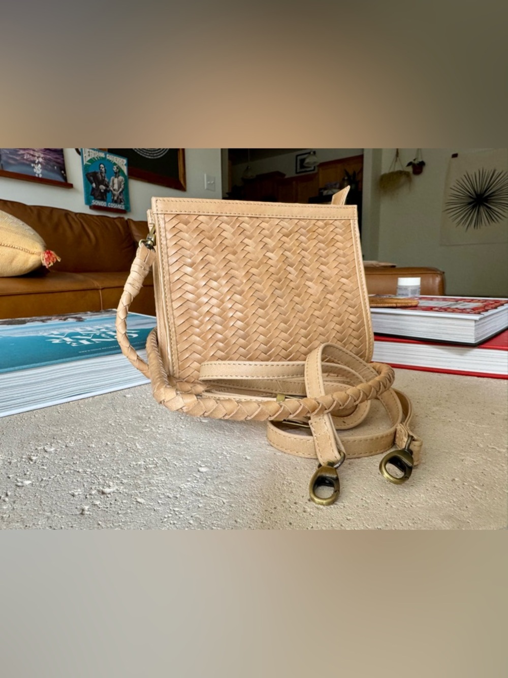 $290 Bembien Cece Bag Woven Crossbody Bag - Picture 10 of 11